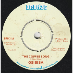 Osibisa The Coffee Song Vinyl 7" USED