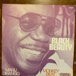 Manu Dibango Black Beauty/ Monkey Beat USED VINYL 7INCH 45 RPM