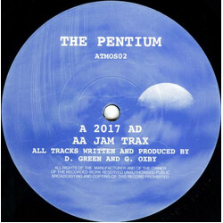 The Pentium 2017 AD / Jam Trax USED VINYL 12INCH 45 RPM