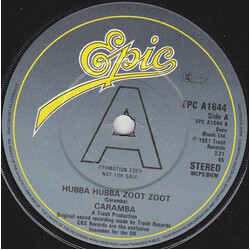 Caramba Hubba Hubba Zoot Zoot USED VINYL 7INCH 45 RPM PROMO