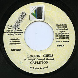Capleton Log On Girls USED VINYL 7INCH 45 RPM