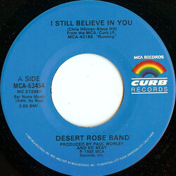 Desert Rose Band I Still Believe In You Vinyl 7" USED