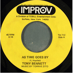 Tony Bennett As Time Goes By / Bridges USED VINYL 7INCH 45 RPM STYRENE