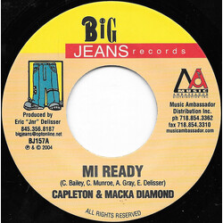 Capleton / Macka Diamond Mi Ready USED VINYL 7INCH 45 RPM
