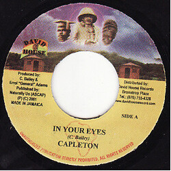 Capleton In Your Eyes USED VINYL 7INCH