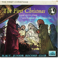 Edith Evans / Chorleywood College Blind Children's Choir The First Christmas USED VINYL 7INCH 45 RPM EP NUMBERED