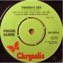 Procol Harum Pandora's Box USED VINYL 7INCH 45 RPM SINGLE