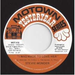 Stevie Wonder I Was Made To Love Her / Shoo Be Doo Be Doo Da Day USED VINYL 7INCH 45 RPM