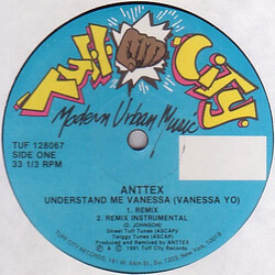 Anttex Understand Me Vanessa (Vanessa Yo) USED VINYL 12INCH 33 S RPM