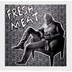 Fresh Meat Leather Daddy USED VINYL 7INCH 45 RPM WHITE LABEL