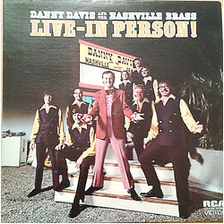 Danny Davis & The Nashville Brass Live-In Person Vinyl LP USED