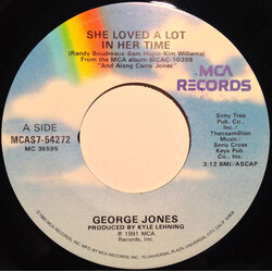 George Jones (2) She Loved A Lot In Her Time USED VINYL 7INCH 45 RPM SINGLE
