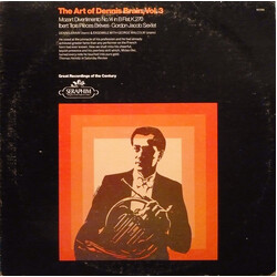Dennis Brain The Art Of Dennis Brain, Vol. 3 Vinyl LP USED