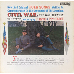 Reno And Smiley Folk Songs Of The Civil War Vinyl LP USED