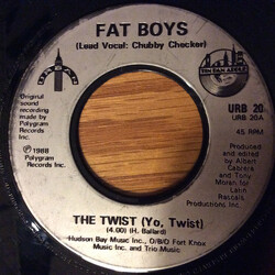 Fat Boys The Twist (Yo, Twist!) USED VINYL 7INCH SINGLE
