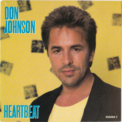 Don Johnson Heartbeat USED VINYL 7INCH 45 RPM SINGLE STEREO