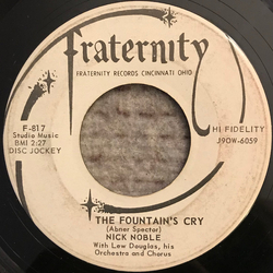 Nick Noble The Fountains Cry (In Bella Roma) / There's A Church In Your Heart Vinyl 7" USED