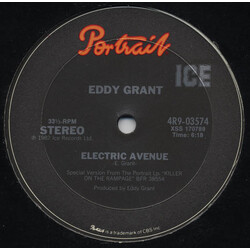 Eddy Grant Electric Avenue / Time Warp VINYL 12" USED