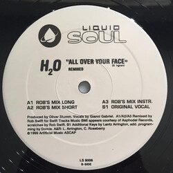 H2O All Over Your Face USED VINYL 12INCH
