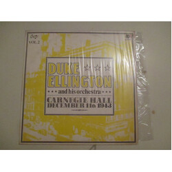 Duke Ellington And His Orchestra Carnegie Hall December 11th 1943 Vol. 2 Vinyl LP USED