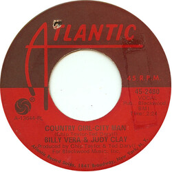Billy Vera / Judy Clay Country Girl - City Man / So Good (To Be Together) USED VINYL 7INCH 45 RPM