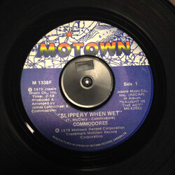 Commodores Slippery When Wet USED VINYL 7INCH 45 RPM SINGLE