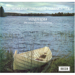 The London Proms Symphony Orchestra / Sir Charles Mackerras The World Of The Great Classics Vol.6: Finlandia The Music Of Sibelius And Grieg Vinyl LP 