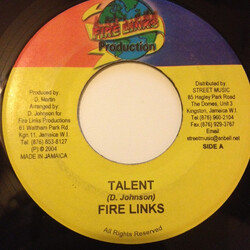 Fire Links / Busy Signal Talent / Mi Nuh Know USED VINYL 7INCH 45 RPM