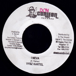 Vybz Kartel I Neva USED VINYL 7INCH 45 RPM