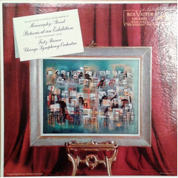 Modest Mussorgsky / Maurice Ravel / Fritz Reiner / Chicago Symphony Orchestra Pictures At An Exhibition Vinyl LP USED