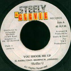 Thriller U You Shook Me Up USED VINYL 7INCH 45 RPM