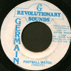 Trinity (4) Football Match USED VINYL 7INCH 45 RPM
