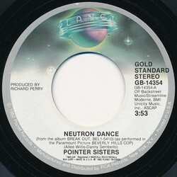 Pointer Sisters Neutron Dance / Baby Come And Get It USED VINYL 7INCH