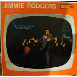 Jimmie Rodgers (2) Jimmie Rodgers TV Favorites: Volume 1 Vinyl LP USED