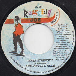 Anthony Red Rose Inner Strength USED VINYL 7INCH 45 RPM SINGLE