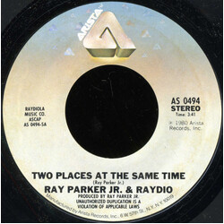 Raydio Two Places At The Same Time / Everybody Makes Mistakes USED VINYL 7INCH SINGLE