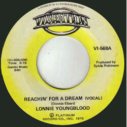 Lonnie Youngblood Reachin' For A Dream USED VINYL 7INCH 45 RPM