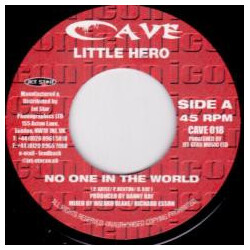 Little Hero No One In The World USED VINYL 7INCH SINGLE