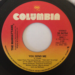 Manhattans You Send Me VINYL 7" USED