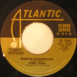 Eddie Harris / Herbie Mann Listen Here / Memphis Underground USED VINYL 7INCH 45 RPM REISSUE