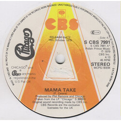 Chicago (2) Mama Take USED VINYL 7INCH SINGLE 45 RPM PROMO