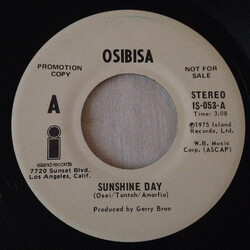 Osibisa Sunshine Day USED VINYL 7INCH PROMO