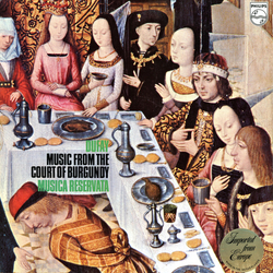 Guillaume Dufay / Musica Reservata Music From The Court Of Burgundy Vinyl LP USED