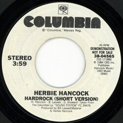 Herbie Hancock Hardrock Vinyl 7" USED