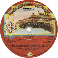 The Four Seasons Silver Star VINYL 7" USED