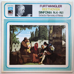 Wilhelm Furtwängler / Ludwig van Beethoven Sinfonia N.4 - N.1 Vinyl LP USED
