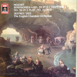 Jeffrey Tate / Wolfgang Amadeus Mozart / English Chamber Orchestra Symphonies No. 32 In G / No. 35 In D 'Haffner' / No. 39 In E Flat Vinyl LP USED