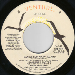 Clarence Carter Can We Slip Away, Again? / If I Were Yours USED VINYL 7INCH SINGLE