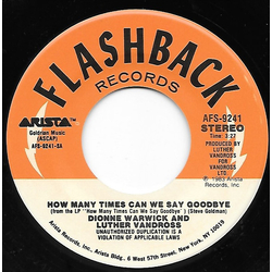 Dionne Warwick / Luther Vandross Got A Date / How Many Times Can We Say Goodbye Vinyl 7" USED