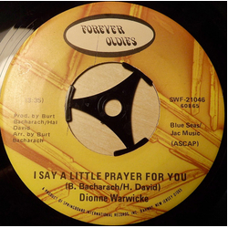 Dionne Warwick I Say A Little Prayer For You Vinyl 7" USED